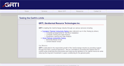 Desktop Screenshot of grti.com